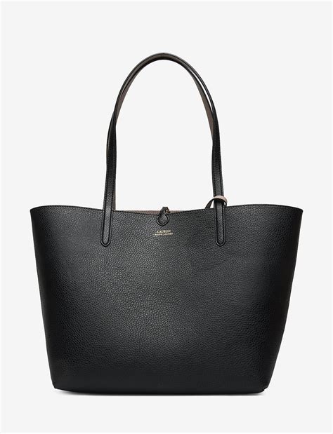 fake leather ralph lauren tote bag|ralph lauren leather tote handbags.